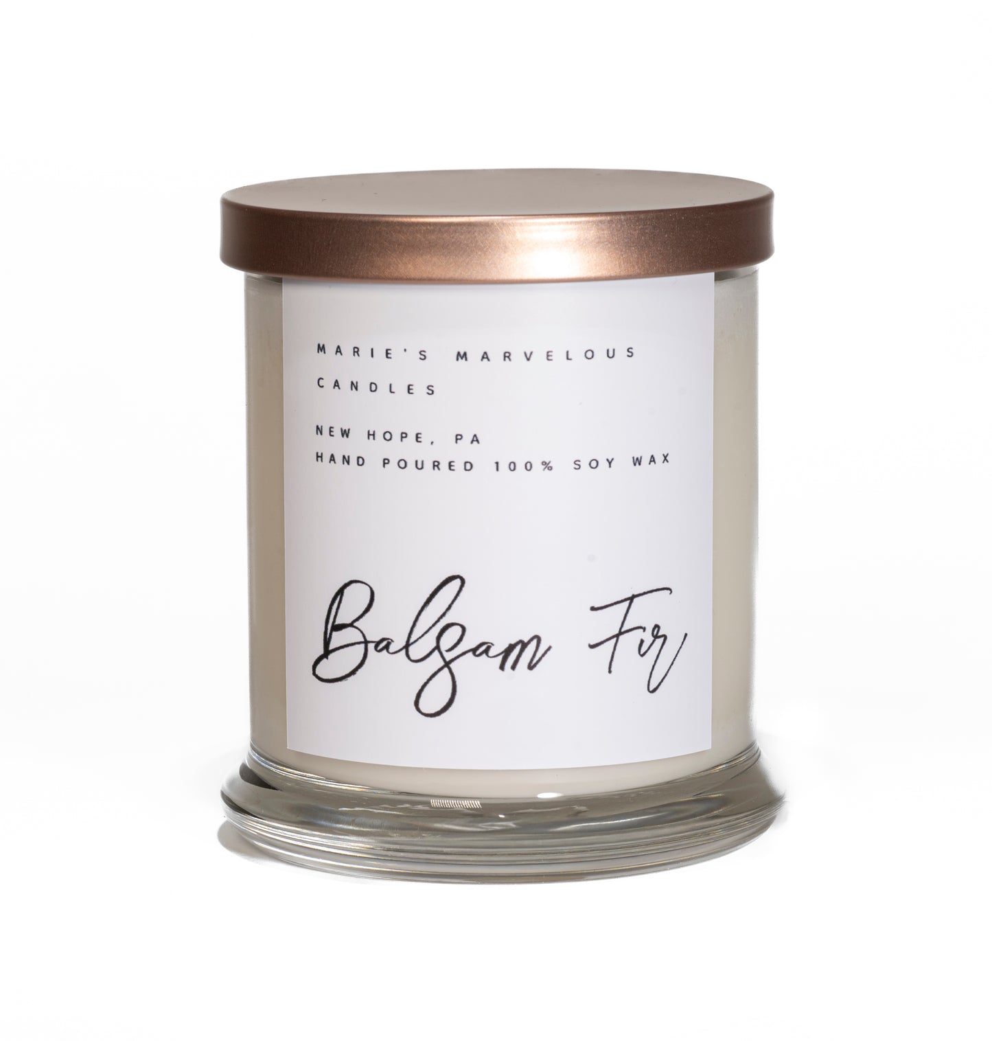 Classic Collection - Balsam Fir fragrance in our 12.5 ounce glass jar