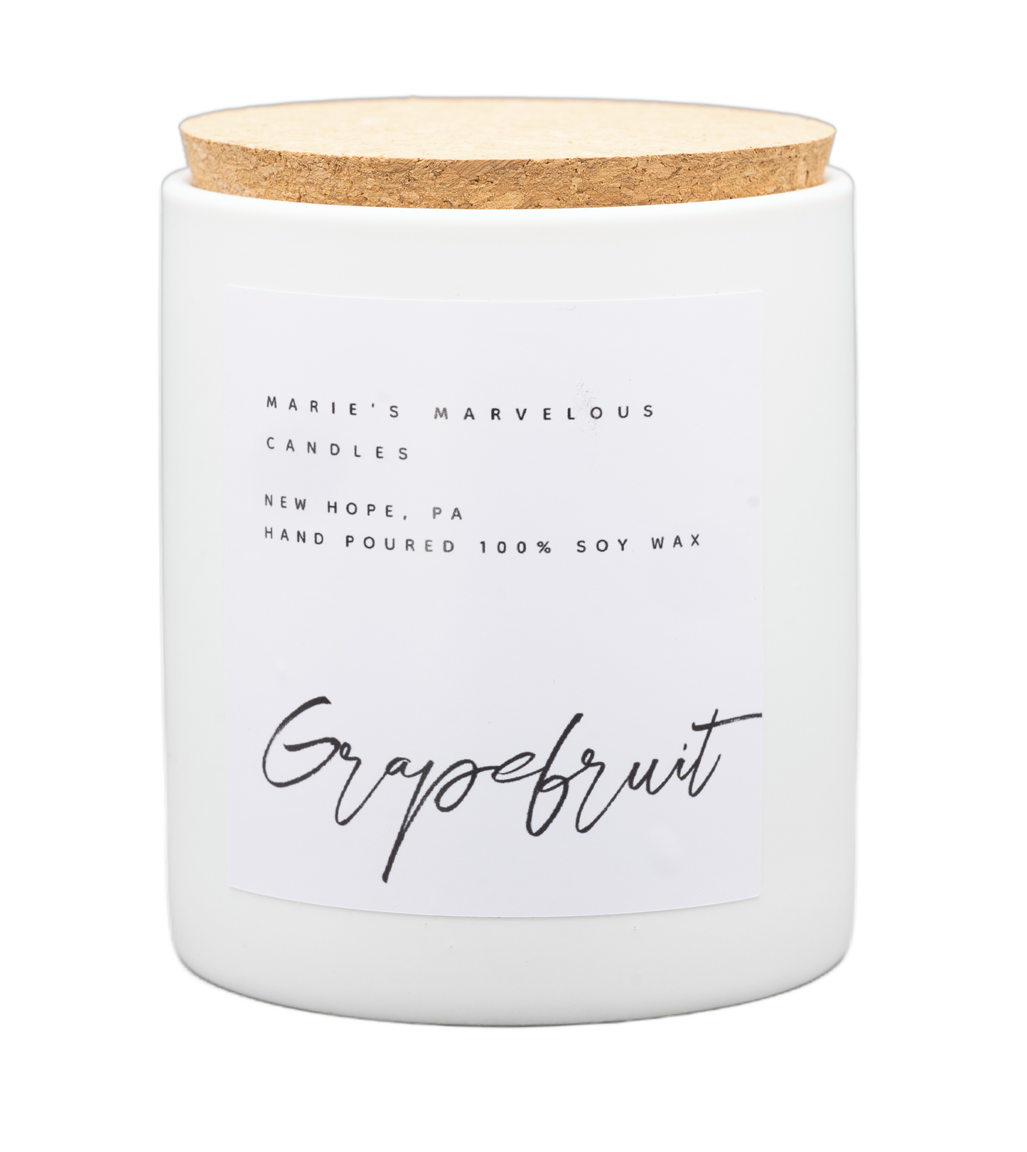 Luxury collection - Grapefruit fragrance in our 15 ounce stone jar