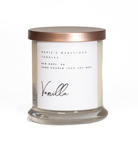 Classic Collection - Vanilla fragrance in our 12.5 ounce glass jar