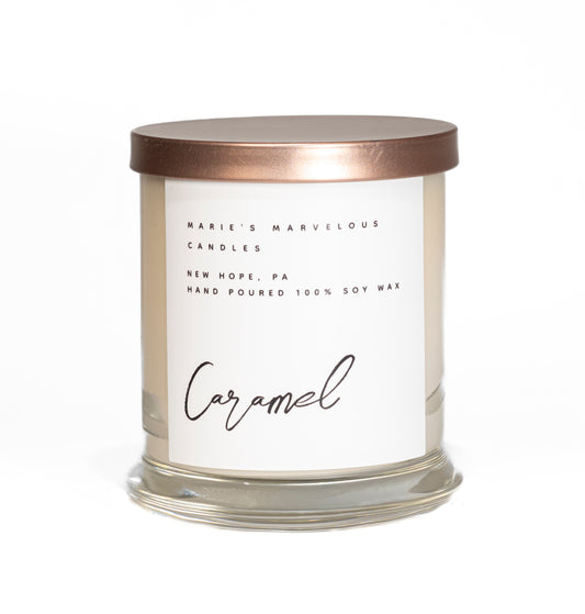 Classic Collection - Caramel fragrance in our 12.5 ounce glass jar