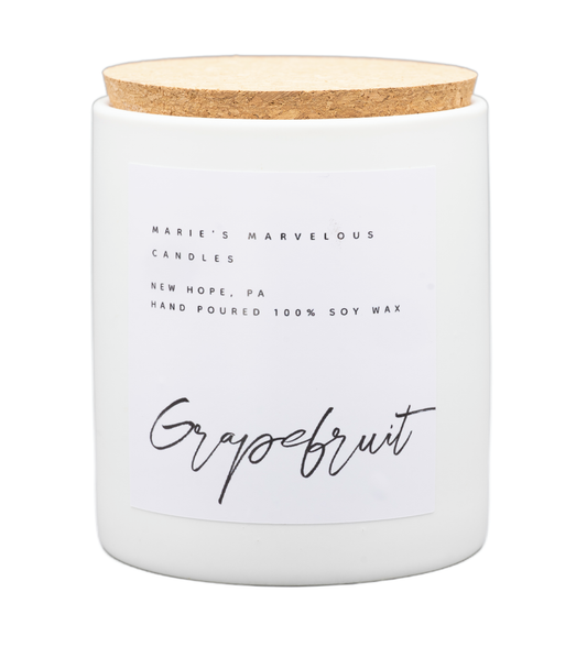 Luxury collection - Grapefruit fragrance in our 15 ounce stone jar